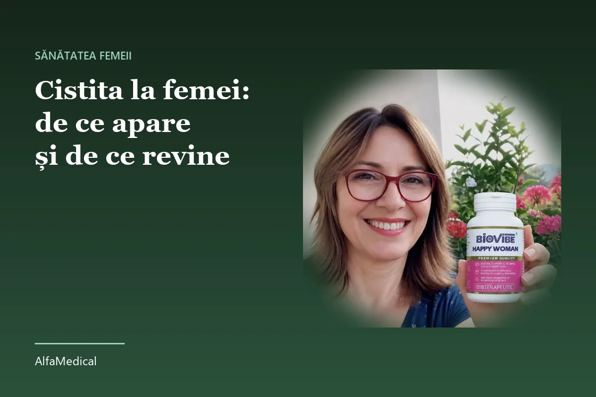 Cistita la femei: de ce apare și de ce revine