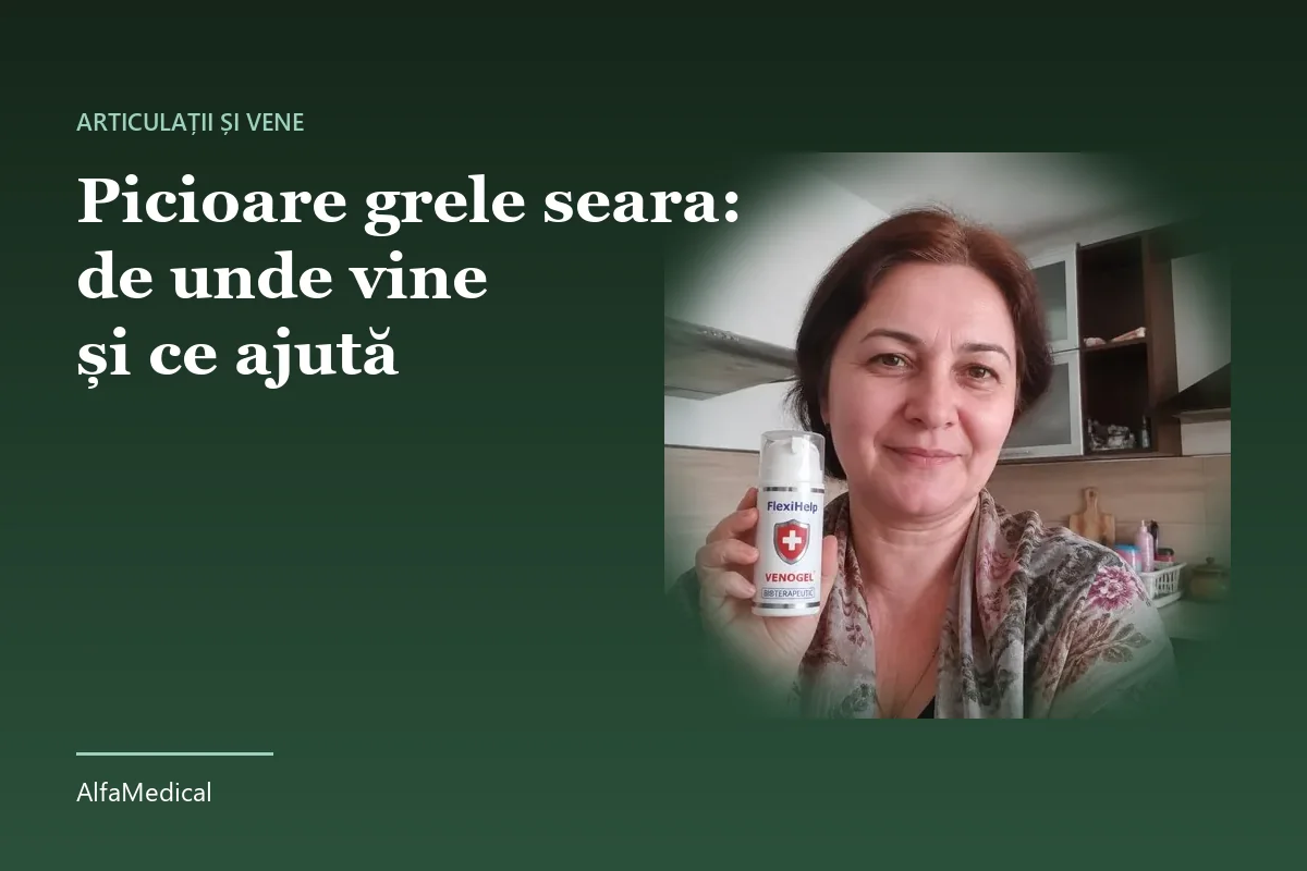 De ce se umflă picioarele seara și ce ajută