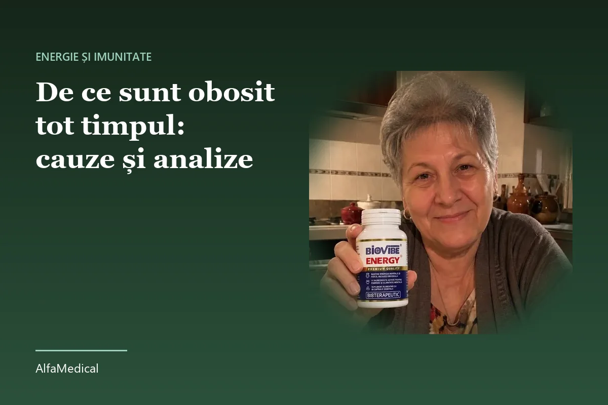 De ce sunt obosit tot timpul: cauze și analize
