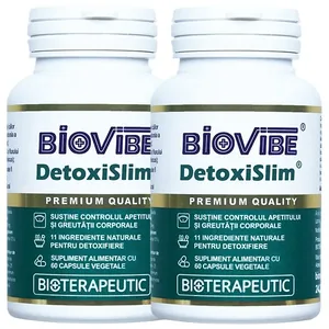 BIOVIBE DetoxiSlim · 2 cutii
