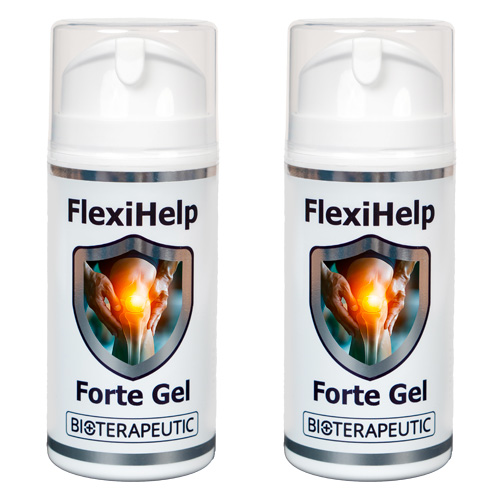Promotie 2 buc FlexiHelp Forte Gel