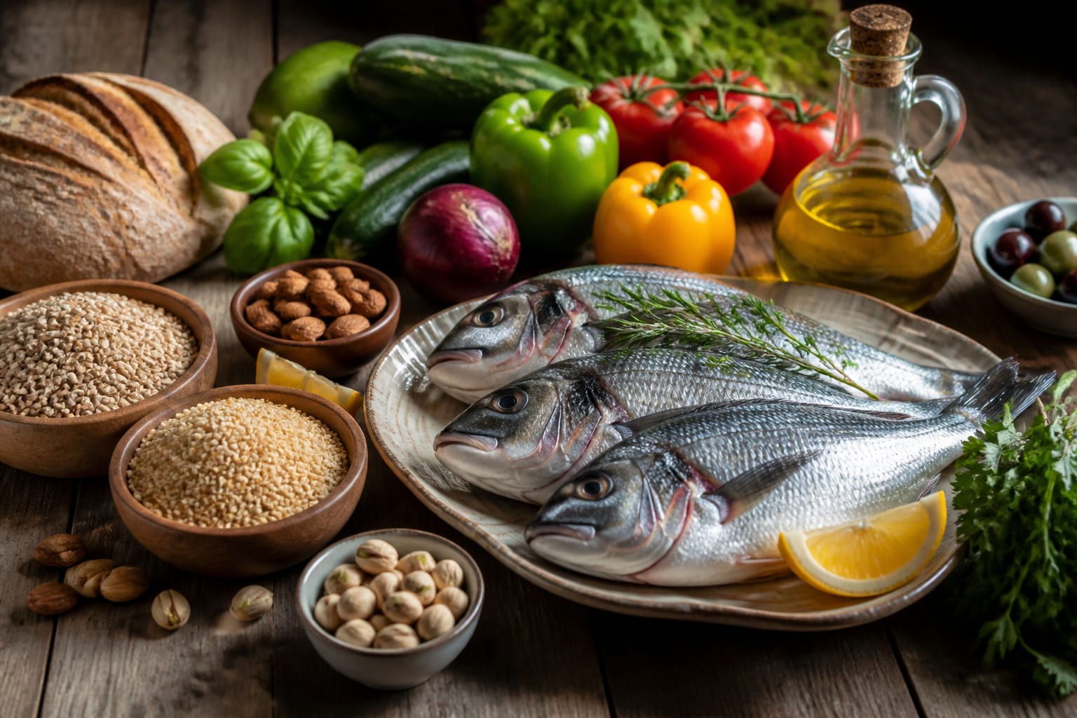 Două microproteine din dieta mediteraneeană au fost asociate cu protecția inimii și a creierului