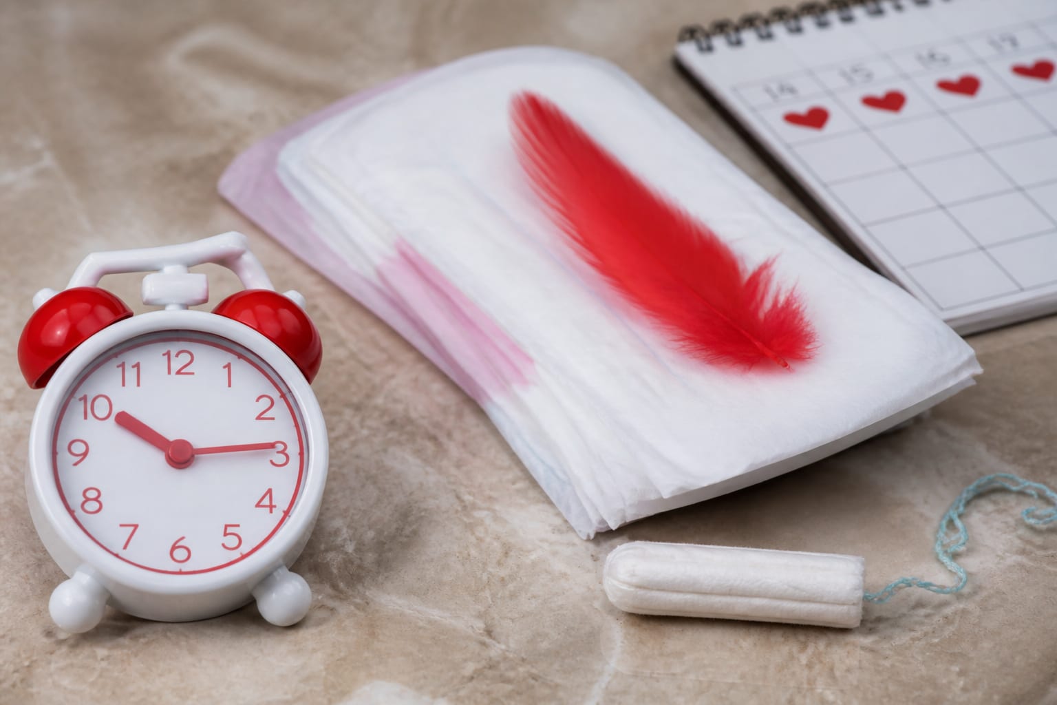 Menstruația neregulată poate indica 7 probleme de sănătate și necesită consult dacă sângerarea trece de 7 zile